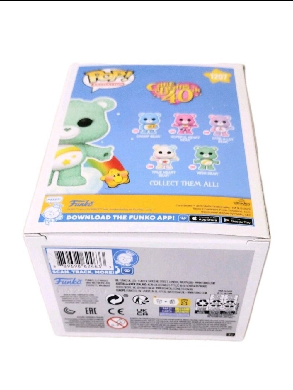 Funko Pop! Animation Wish Bear - Sparkling Mint Green with Yellow Accents - Picture 6 of 13